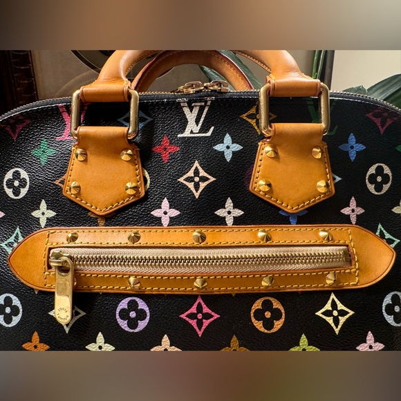 🎀Louis Vuitton Murakami Noir Alma🎀 - Picture 11 of 16